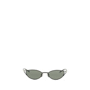 Alexander McQueen Black Acetate Cat-eye Sunglasses