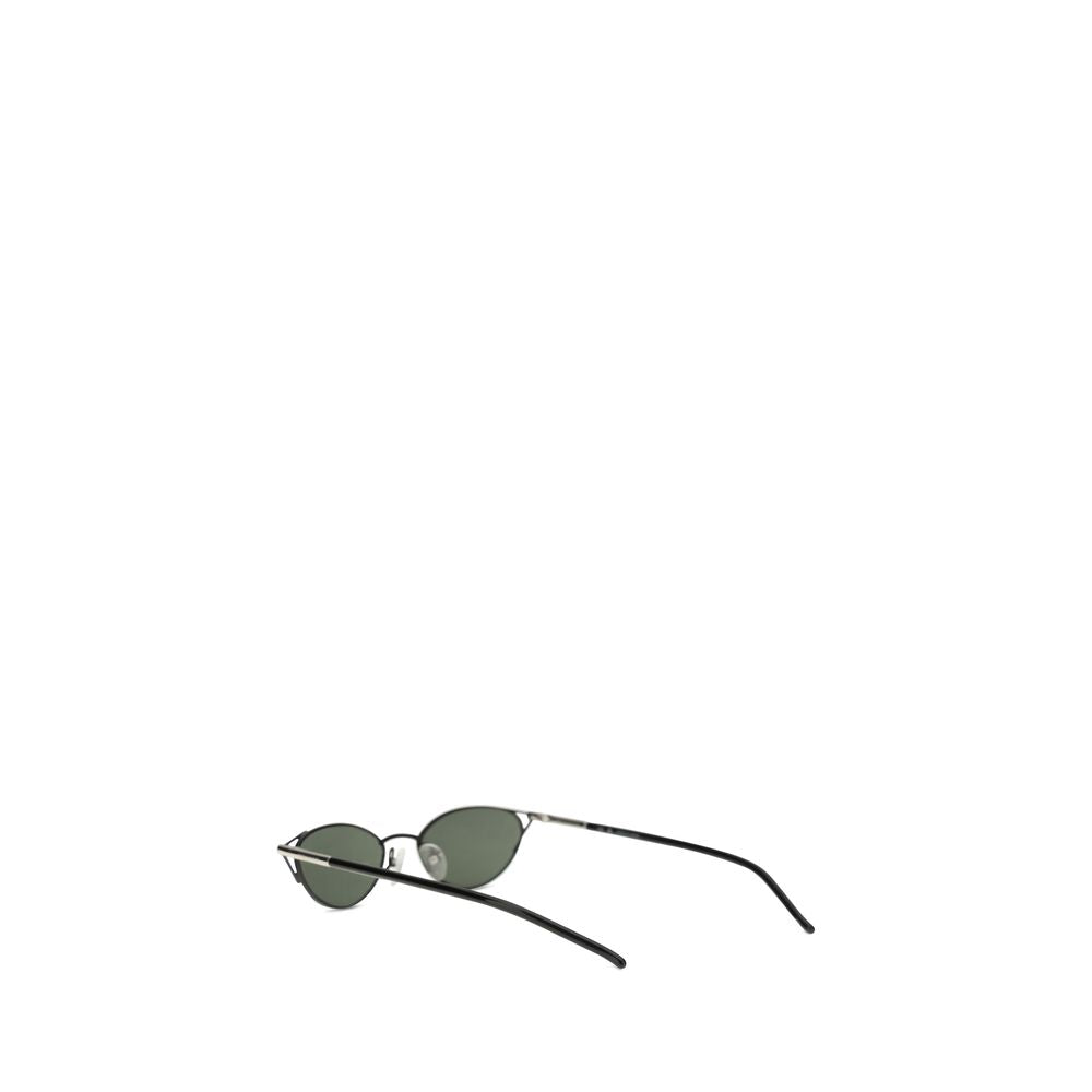 Alexander McQueen Black Acetate Cat-eye Sunglasses