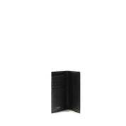 Saint Laurent Black Calf Leather Passport Holder