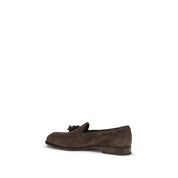 Fratelli Rossetti Brown Calf Leather Slip-On Loafers