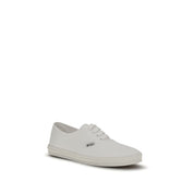 Prada White Cotton Low Top Sneakers