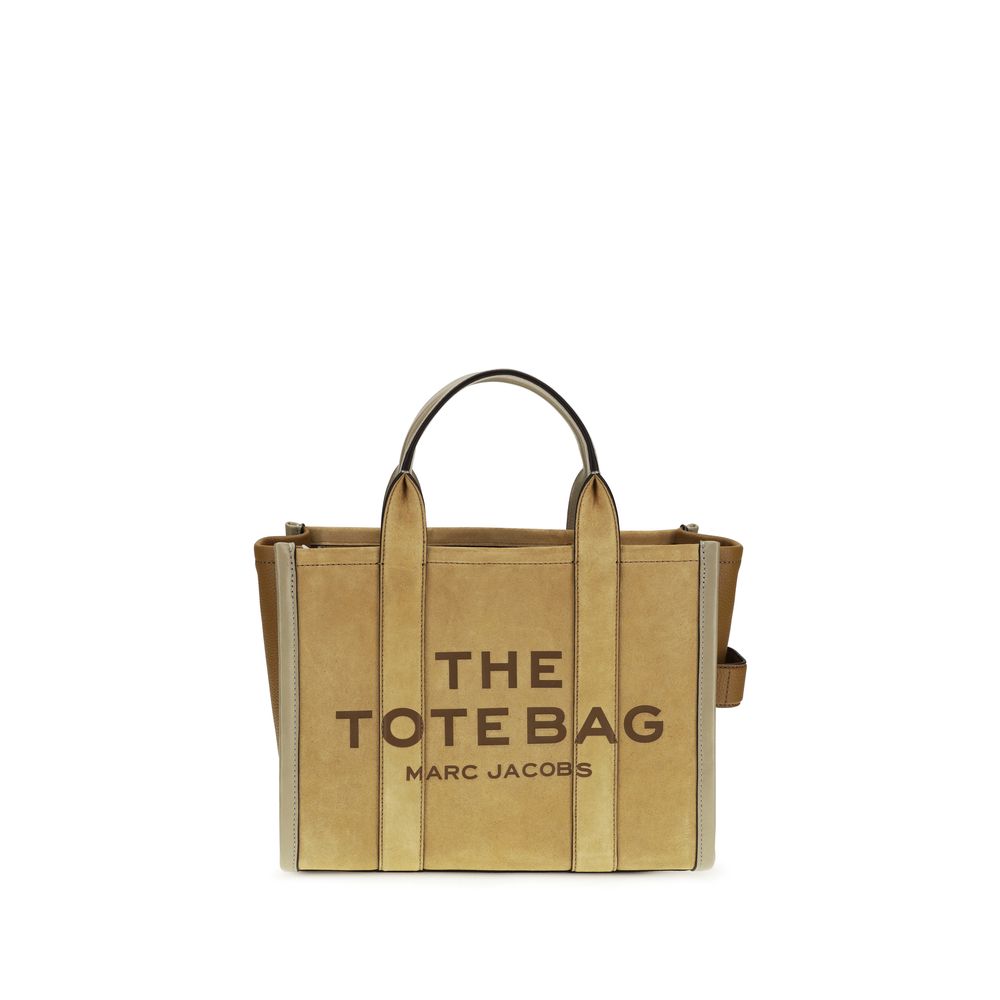 Marc Jacobs Beige Suede Shoulder Bag