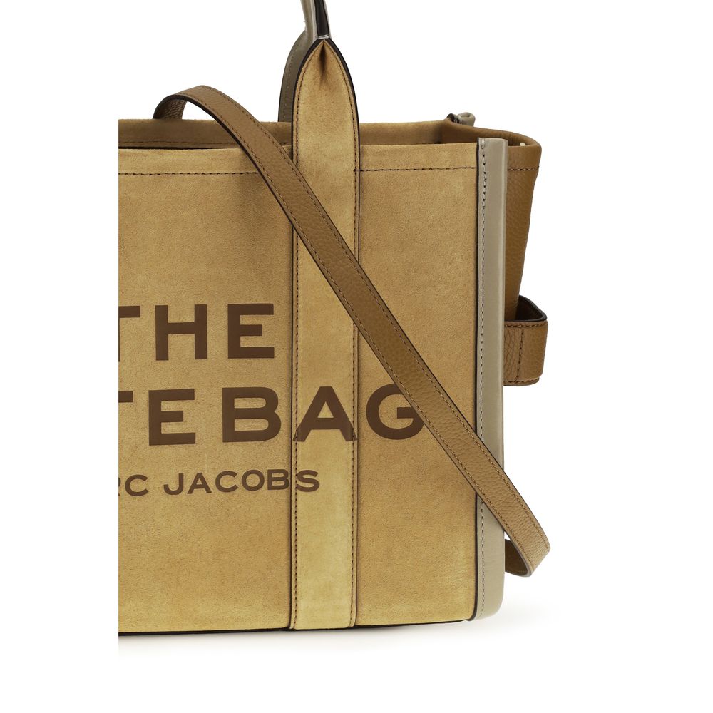 Marc Jacobs Beige Suede Shoulder Bag