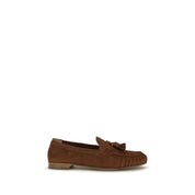 Fratelli Rossetti Brown Suede Slip-On Loafers