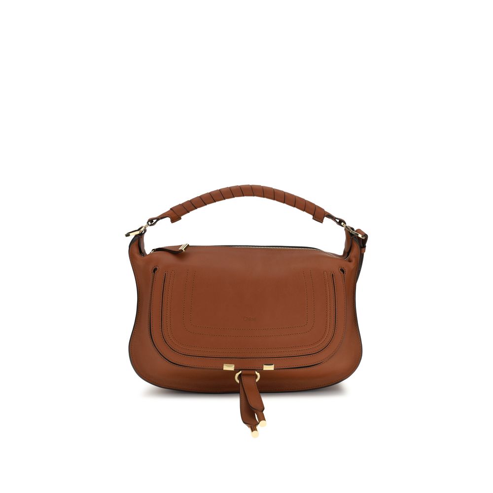 Chloé Brown Calf Leather Shoulder Bag