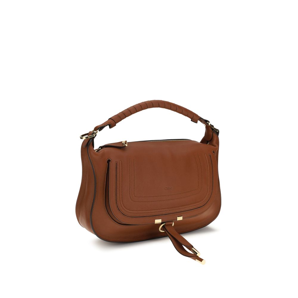 Chloé Brown Calf Leather Shoulder Bag