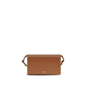 Jil Sander Brown Calf Leather Tangle Wallet