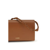 Jil Sander Brown Calf Leather Tangle Wallet