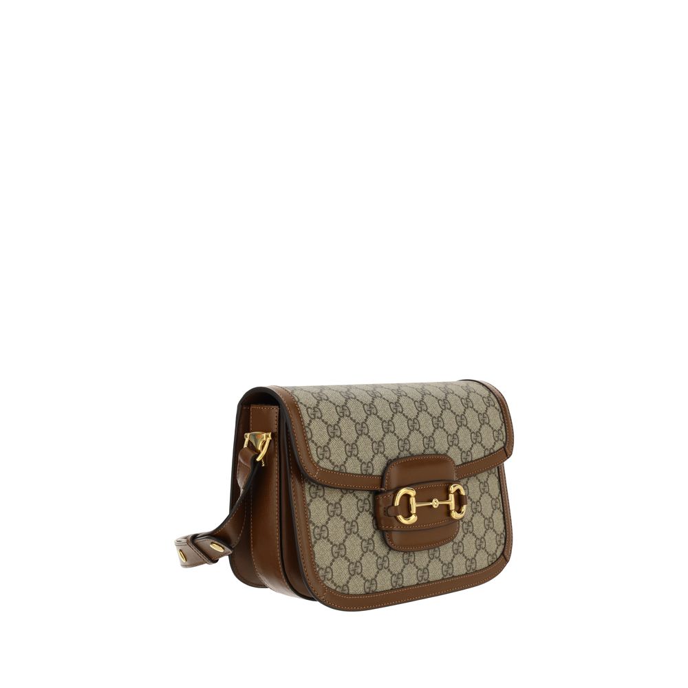 Gucci Beige Coated Fabric Shoulder Bag