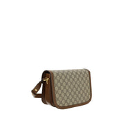 Gucci Beige Coated Fabric Shoulder Bag