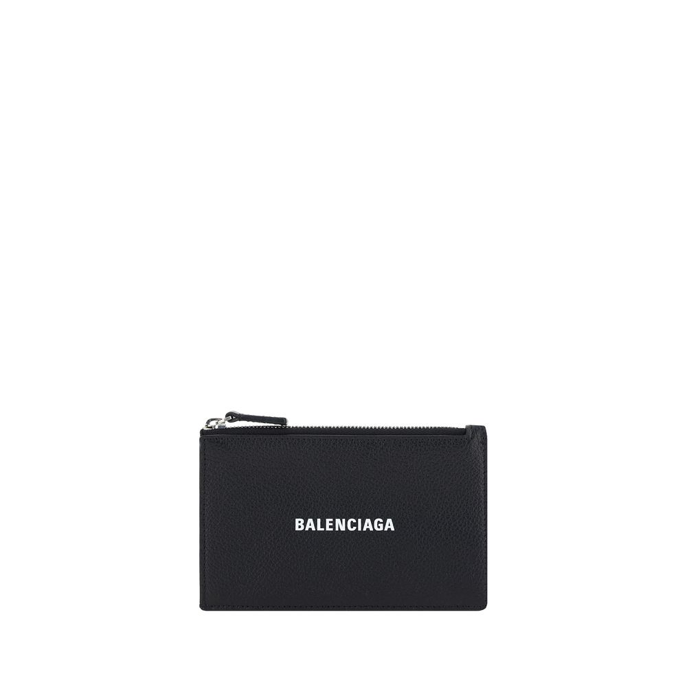 Balenciaga Black Calf Leather Wallet