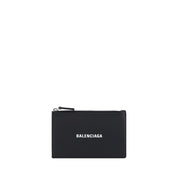 Balenciaga Black Calf Leather Wallet