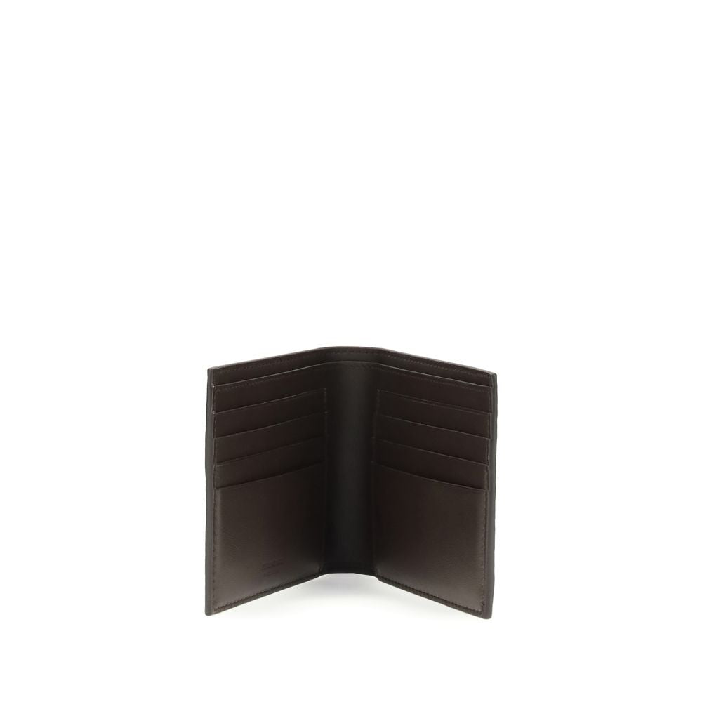 Ferragamo Brown Calf Leather Wallet