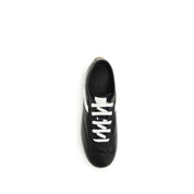 Alexander McQueen Black Calf Leather Low Top Sneakers