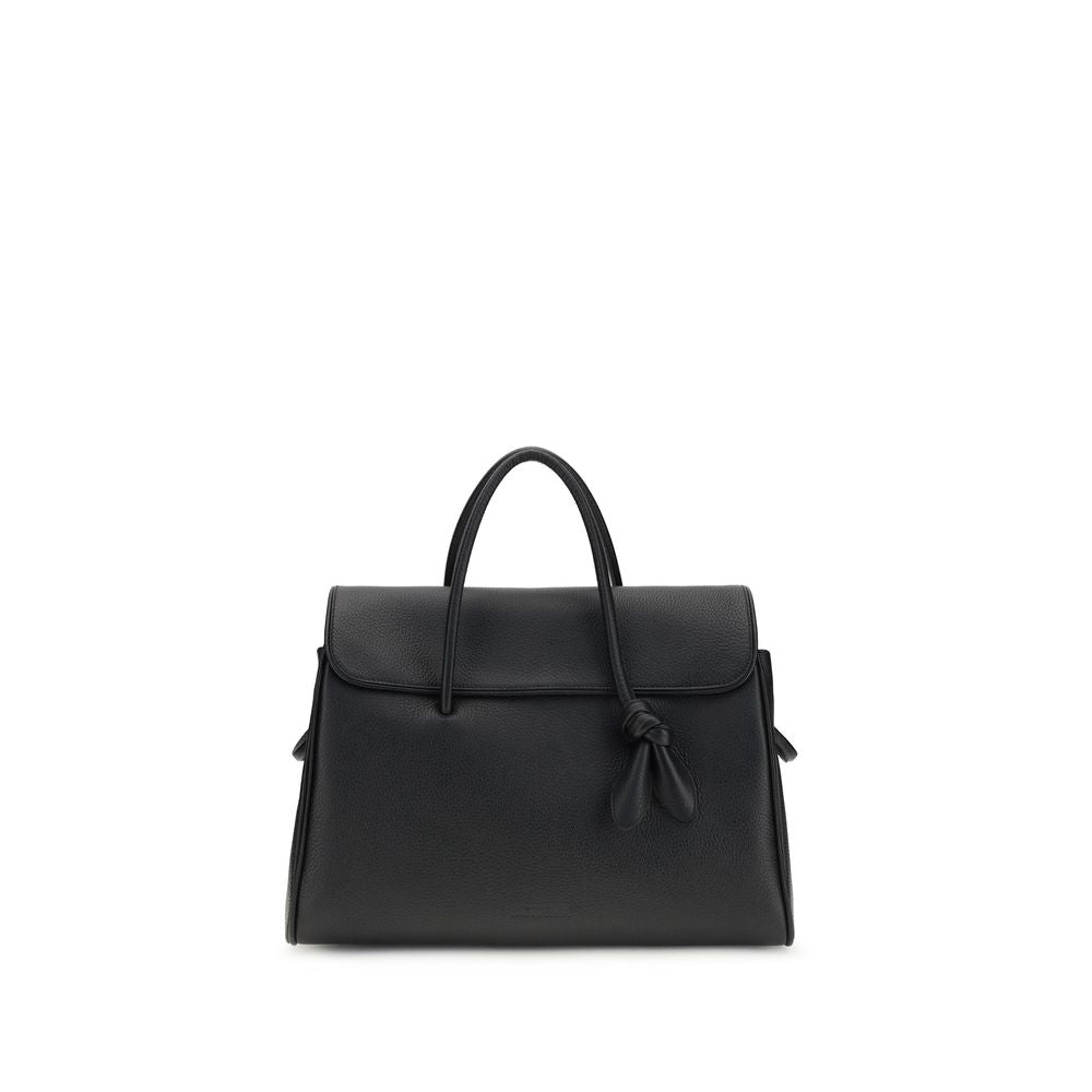 Jacquemus Black Calf Leather Le Cabas Turismo Travel Bag