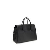 Jacquemus Black Calf Leather Le Cabas Turismo Travel Bag