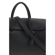 Jacquemus Black Calf Leather Le Cabas Turismo Travel Bag