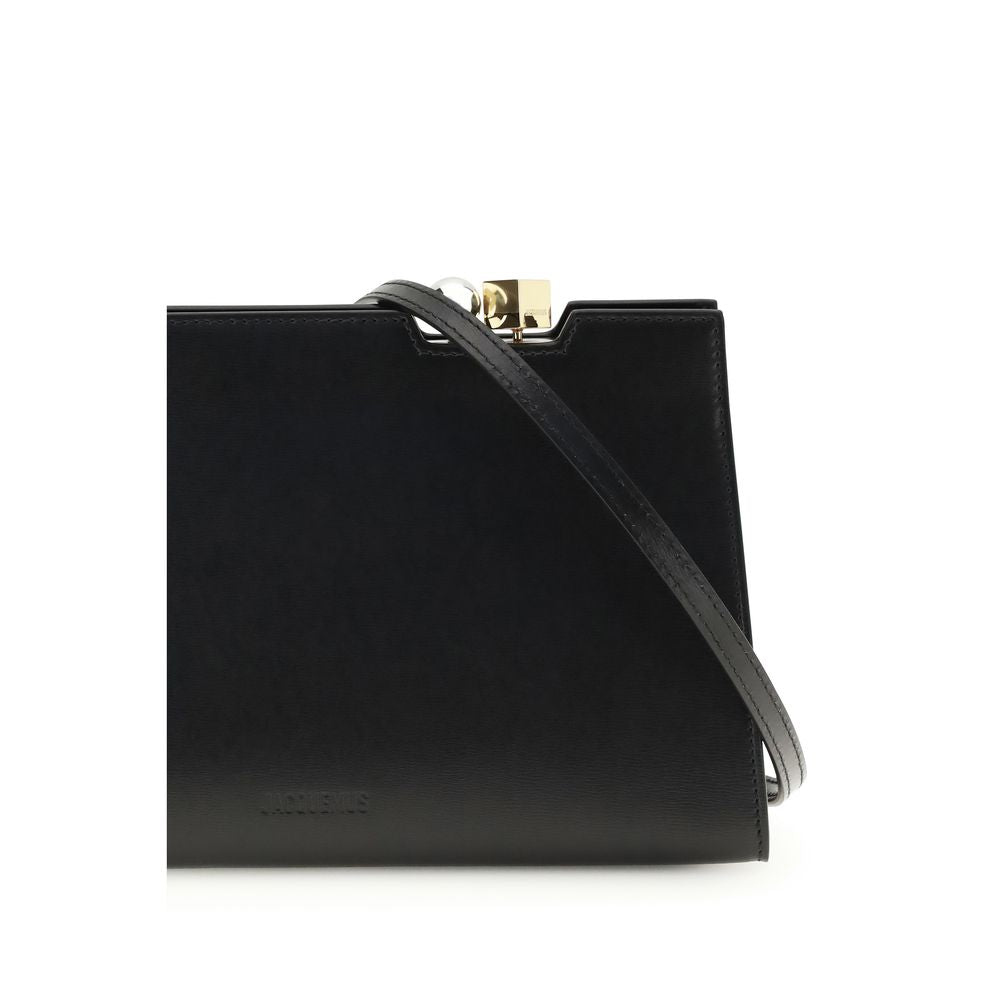 Jacquemus Black Calf Leather Shoulder Bag