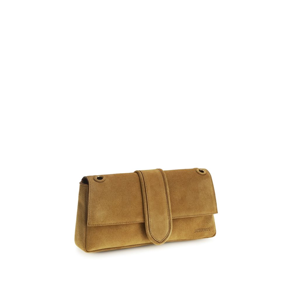 Jacquemus Beige Calf Leather Le Bambino Chaine Shoulder Bag