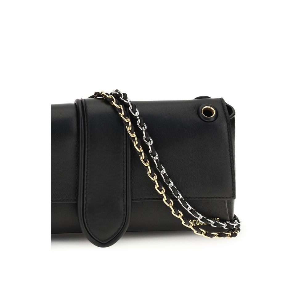 Jacquemus Black Calf Leather Shoulder Bag