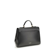 Dolce & Gabbana Black Calf Leather Shoulder Bag