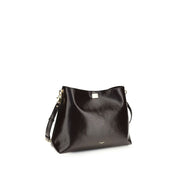 Dolce & Gabbana Brown Calf Leather Shoulder Bag