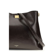 Dolce & Gabbana Brown Calf Leather Shoulder Bag