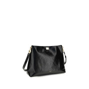 Dolce & Gabbana Black Calf Leather Shoulder Bag