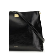Dolce & Gabbana Black Calf Leather Shoulder Bag