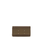 Maison Margiela Brown Calf Leather Wallet