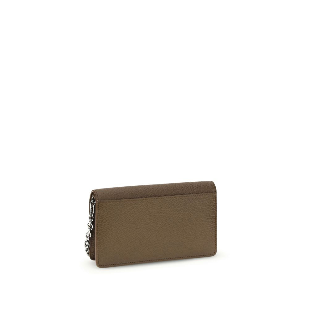 Maison Margiela Brown Calf Leather Wallet
