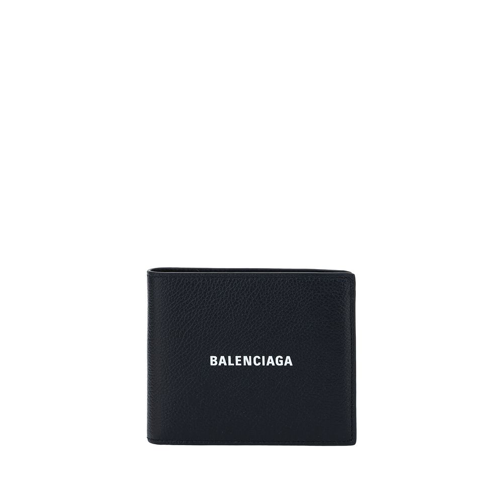 Balenciaga Black Calf Leather Wallet