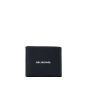 Balenciaga Black Calf Leather Wallet