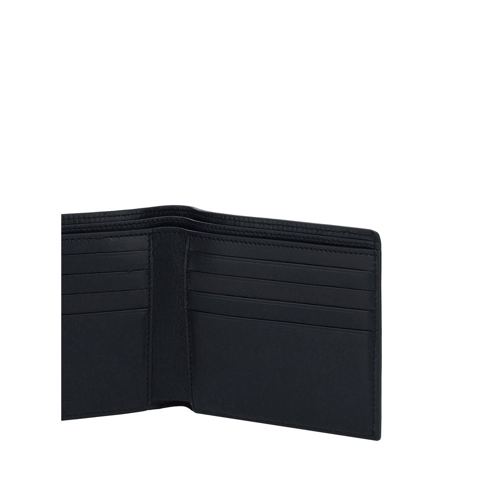 Balenciaga Black Calf Leather Wallet