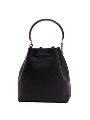 Jimmy Choo Black Leather Bucket Bag