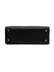 Jimmy Choo Black Calf Leather Tote Bag
