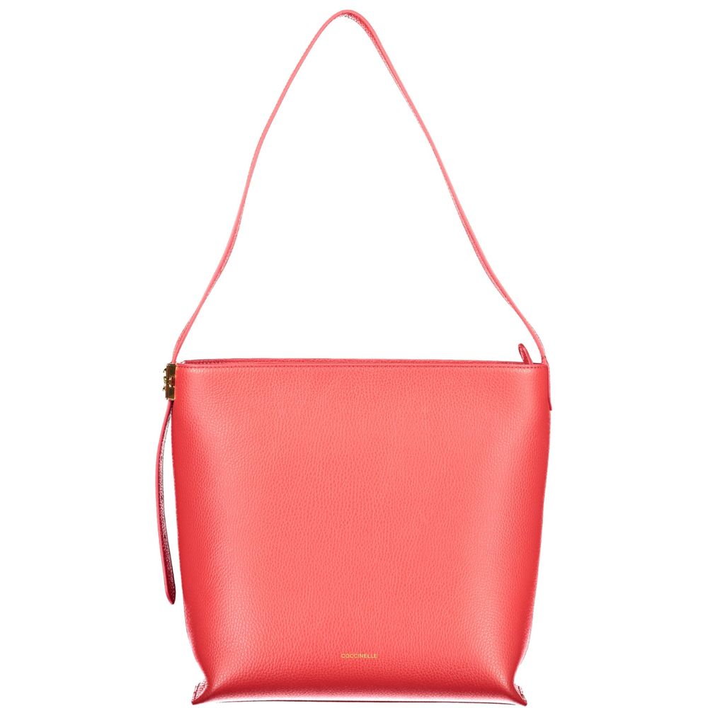 Coccinelle Red Leather Handbag