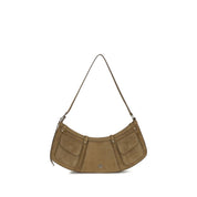 PINKO Beige Calf Leather Shoulder Bag