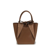 Gabriela Hearst Brown Lambskin Suede Shoulder Bag
