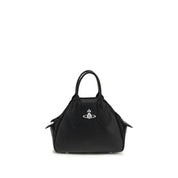 Vivienne Westwood Black Calf Leather Shoulder Bag
