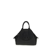 Vivienne Westwood Black Calf Leather Shoulder Bag
