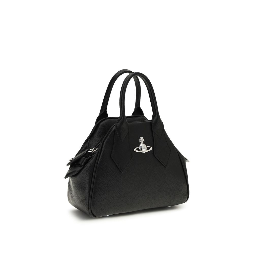 Vivienne Westwood Black Calf Leather Shoulder Bag