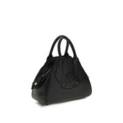 Vivienne Westwood Black Calf Leather Shoulder Bag