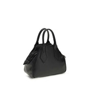 Vivienne Westwood Black Calf Leather Shoulder Bag