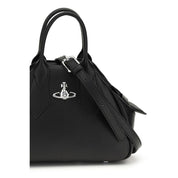 Vivienne Westwood Black Calf Leather Shoulder Bag