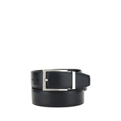 Ferragamo Black Calf Leather Regular Belt
