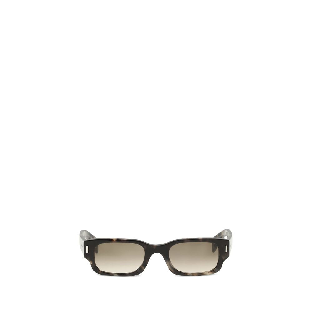 Alexander McQueen Brown Tortoiseshell Acetate Panthos Sunglasses