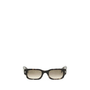 Alexander McQueen Brown Tortoiseshell Acetate Panthos Sunglasses