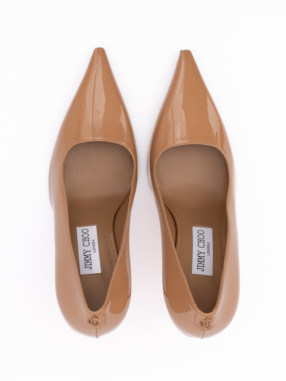 Jimmy Choo Powder Pink Patent Leather High-Heel Pumps