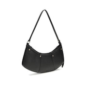 PINKO Black Calf Leather Shoulder Bag